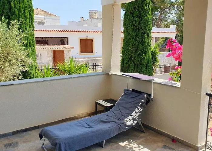 House With Sea View In Porto Heli, Fireplace And Garden *